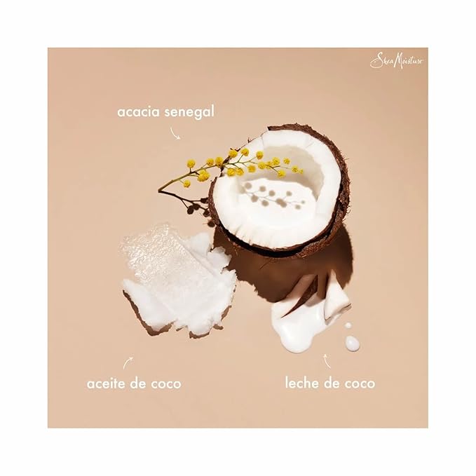 Shea Moisture Leave-In Treatment, 100% Virgin Coconut Oil, 8 Ounce