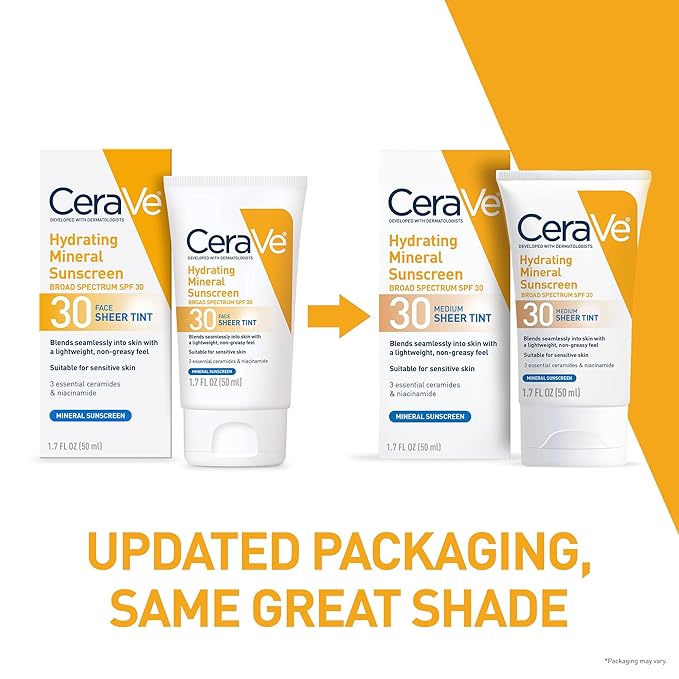 CeraVe Hydrating Mineral Sunscreen
