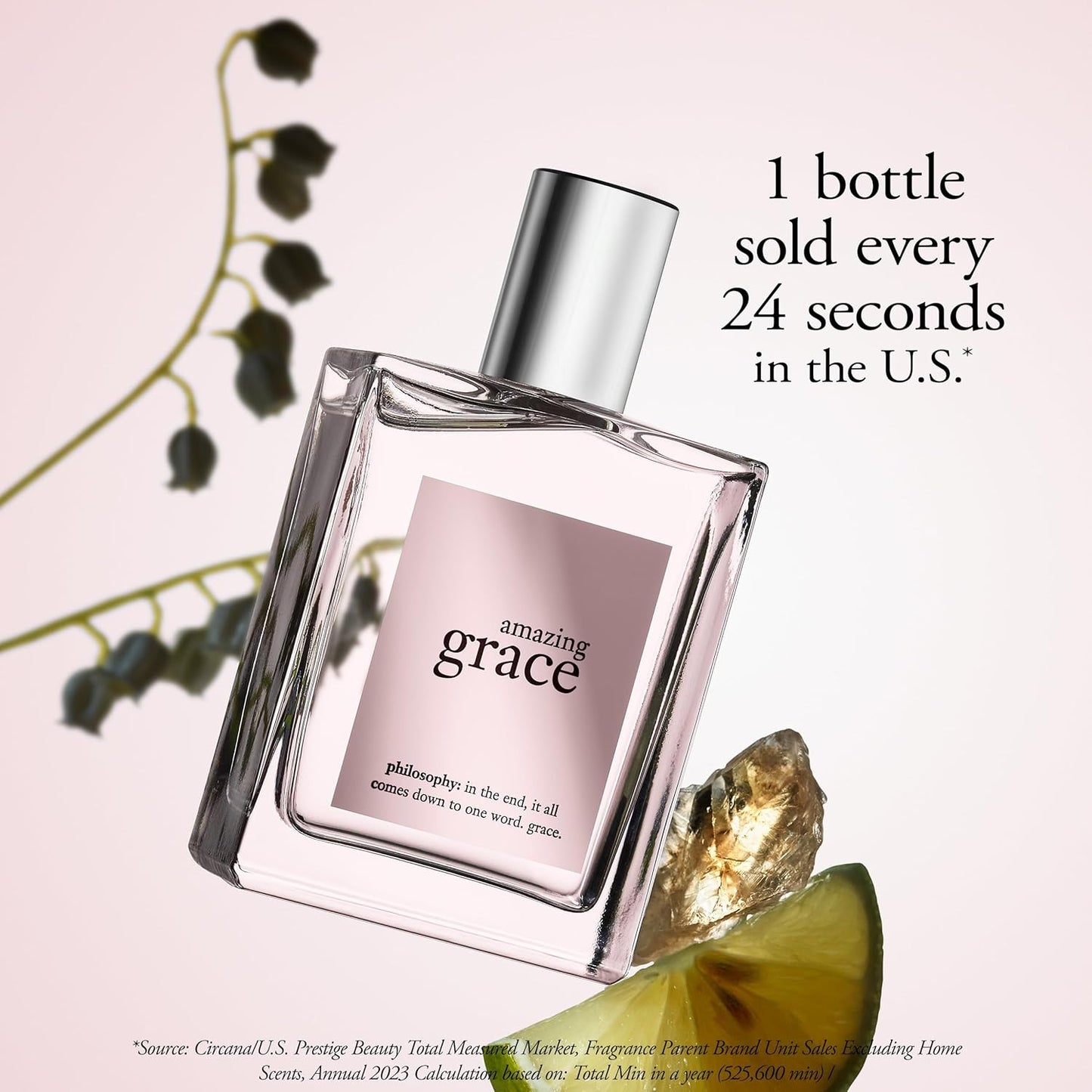 philosophy amazing grace eau de toilette - clean & floral women's perfume - with notes of bergamot, muguet & musk - long lasting fragrance