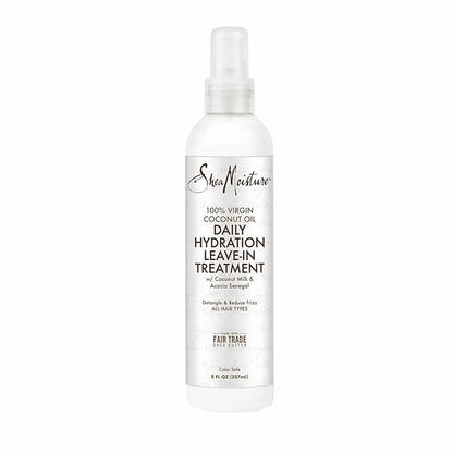 Shea Moisture Leave-In Treatment, 100% Virgin Coconut Oil, 8 Ounce