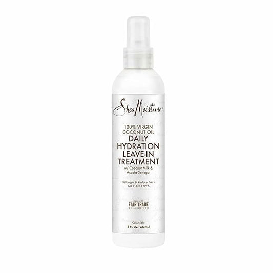 Shea Moisture Leave-In Treatment, 100% Virgin Coconut Oil, 8 Ounce