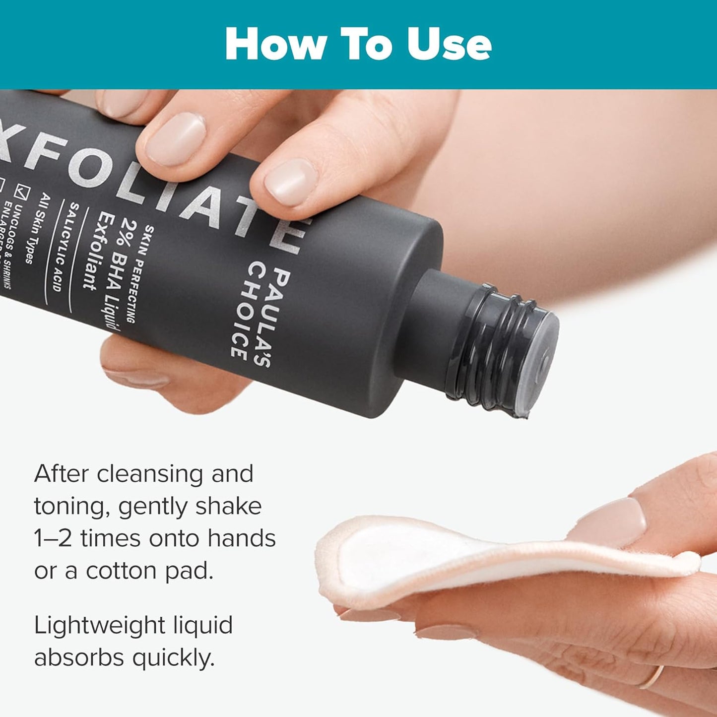 Paula's Choice SKIN PERFECTING 2% BHA Liquid Exfoliant Polish, Salicylic Acid Exfoliant-Facial Polish for Enlarged Pores, Wrinkles & Fine Lines,...