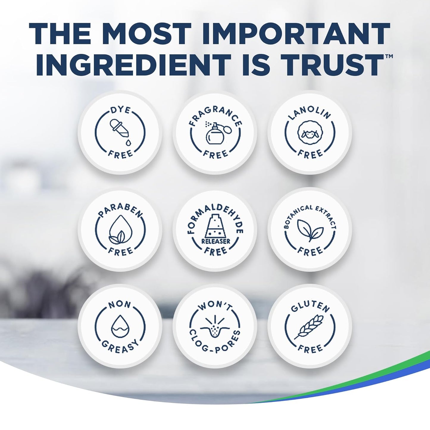 Vanicream Daily Facial Moisturizer With Ceramides and Hyaluronic Acid - Formulated Without Common Irritants for Those with Sensitive Skin, 3 fl oz (Pack of 1)