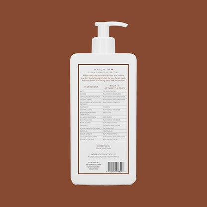 Native Body Lotion Contains Naturally Derived Plant-Based Moisturizers for Women and Men | Restores Dry Skin, Coconut & Vanilla, 16.5 fl oz