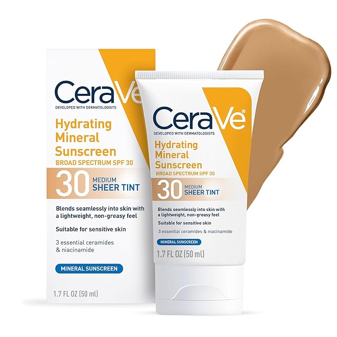CeraVe Hydrating Mineral Sunscreen