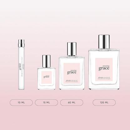 philosophy amazing grace eau de toilette - clean & floral women's perfume - with notes of bergamot, muguet & musk - long lasting fragrance