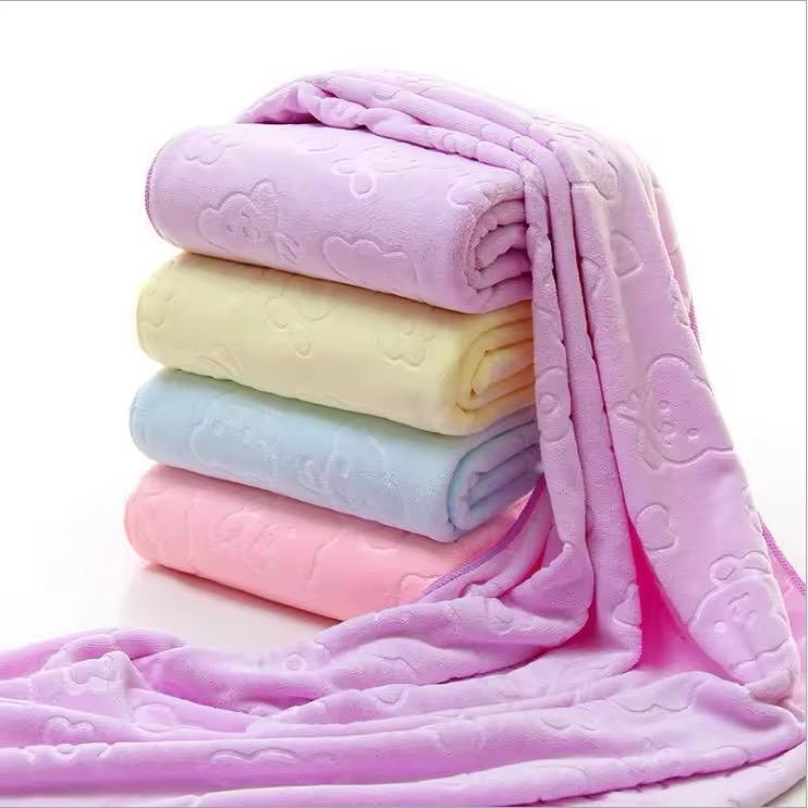 American Towels.US, 1 pack thick bath towel, strong water absorption and quick drying, non shedding, durable Body Towels